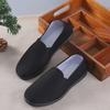 Men's Slip-On Cloth Shoes - Black, Lazy Style, New Design