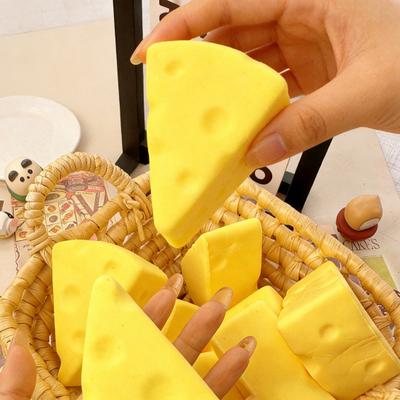 Slow Rebound Toy Hawaiian Bread Soft Slow-Rising Stress Squeeze Toy Relief Fidget Toy Realistic Bread Decompression