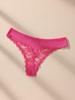 3Pcs/Set Women Thongs Sexy Lace Panties Low Waist Underwear Girls Briefs G-String Breathable Ladies Panty Floral Female Lingerie