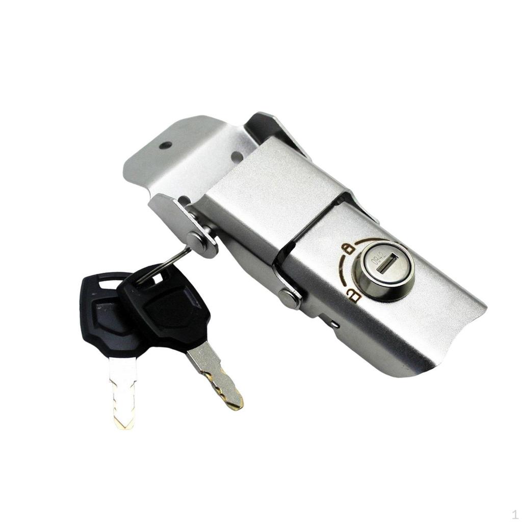Motorcycle Rear Trunk Lock Modification Release Replacement DIY Parts Direct Replaces Universal Side