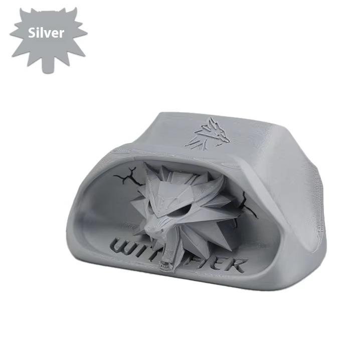 Wolf Head Badge Game Controller Base Bracket for Xbox Gamepad Gaming Peripherals Computer Accessories Desktop Storage Organizer