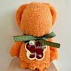 Boîte Cadeau Serviette Souvenir en Forme d'Ours – Parfait pour les Mariages, Célébrations, Événements et Inaugurations de Magasins.