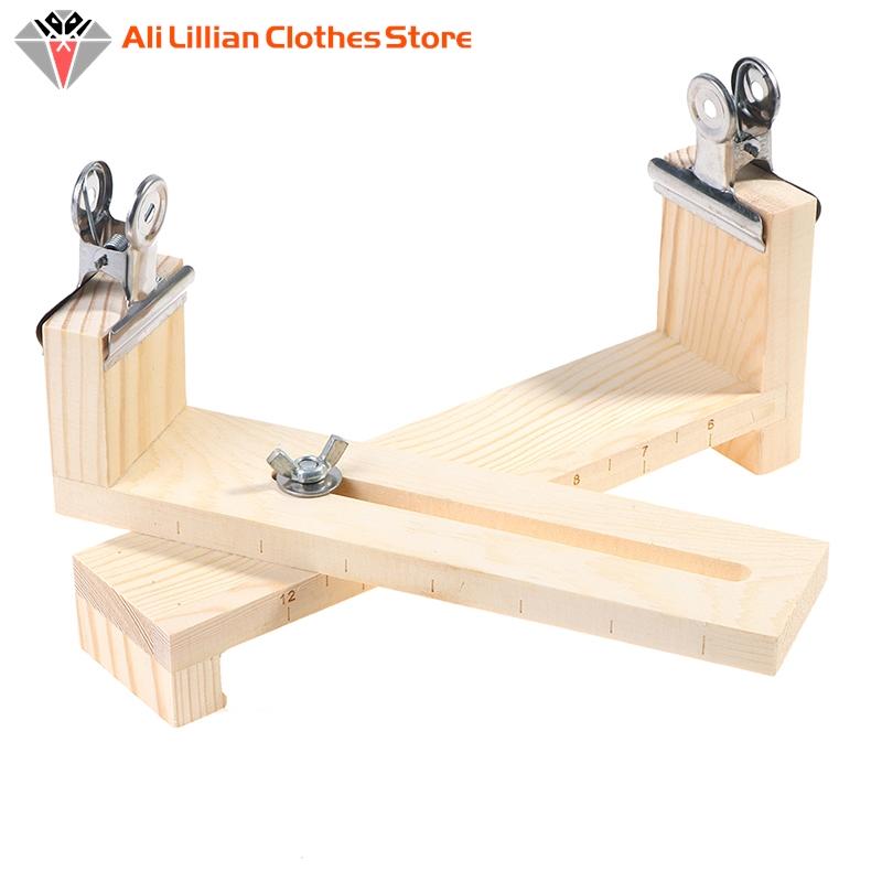 DIY Bracelet Red Rope Solid Wood Braiding Frame Handmade Fixed Tools Braided Rope Artifacts Fixed Plate Wristband Knitting Tool
