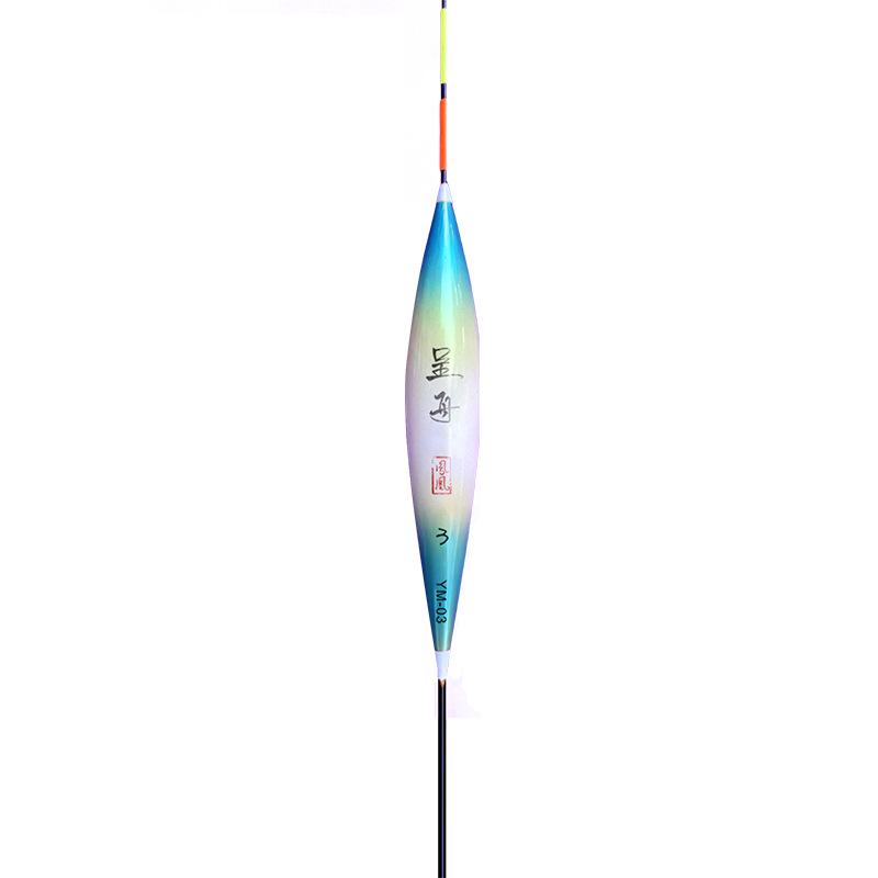 Wing Peacock Feather High-Sensitivity Fishing Float for Crucian Carp - Eye-Catching, Thickened, and Smooth Real Feather Design