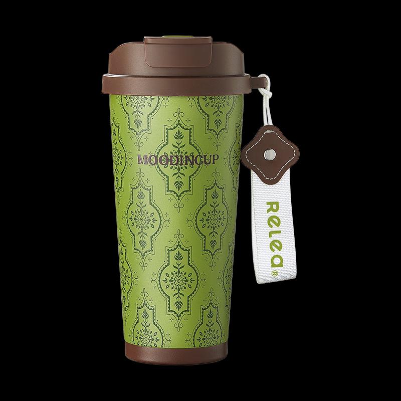 Wushengwu Digital Display Dual-Drink Coffee Mug 560ML