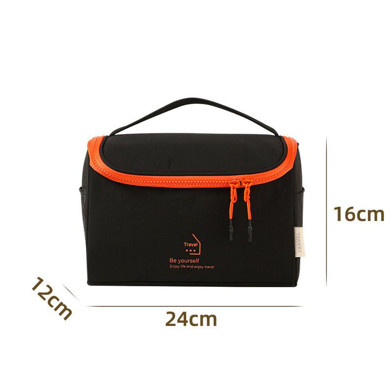 Modern Simple Nylon Makeup Organizer With Multipurpose Storage For Travel