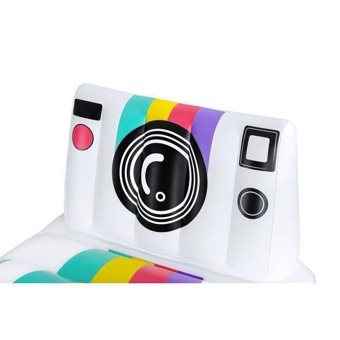 Nafukovací matrace do bazénu / Plavací kruh - BESTWAY - Polaroid 95 x 95 x 68,5 cm