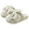 Plush Slippers Indoor Home Anti Slip Warm Cotton Slippers Autumn Winter Cute Dog Couples Slippers Women