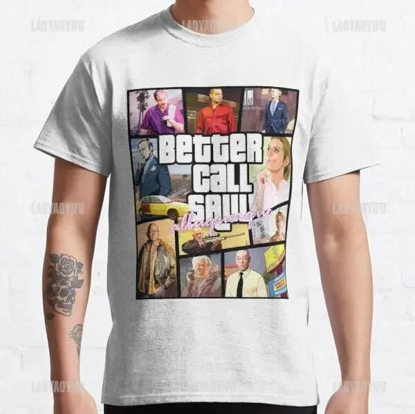 

Футболка Better Call Saul для мужчин, футболка с новинкой Hamlin Hamlin and Mcgill, футболка с драмой Гудмана, юридический телесериал, футболки оптом#Цвет(3) XXXXXL