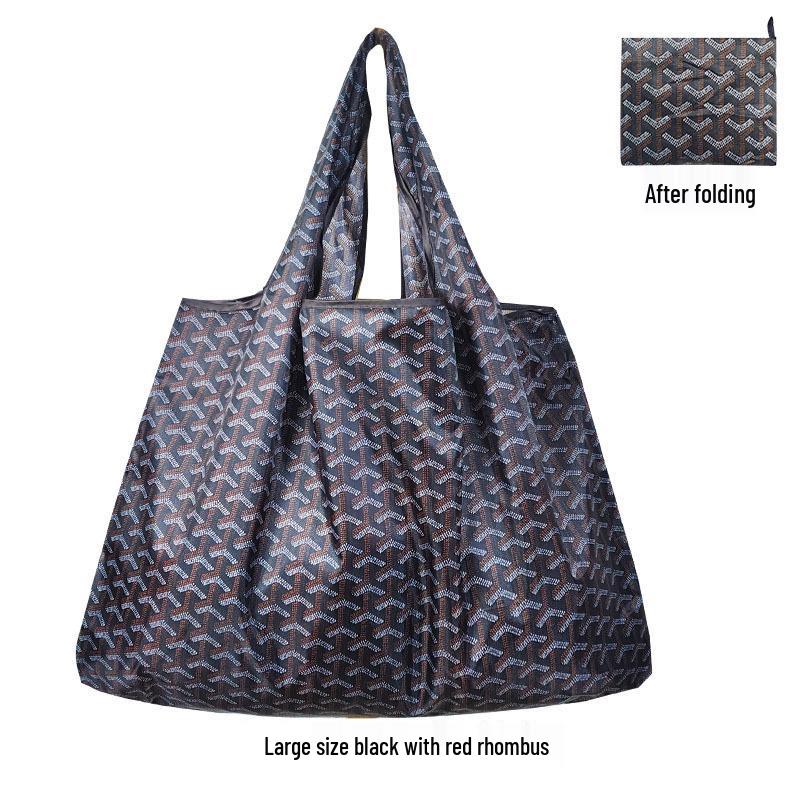 In-Stock Foldable Large Grocery Handbag - 210D Oxford