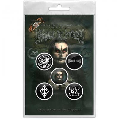 Cradle Of Filth Hammer Of The Witches/Dani Pin (Pack of 5)