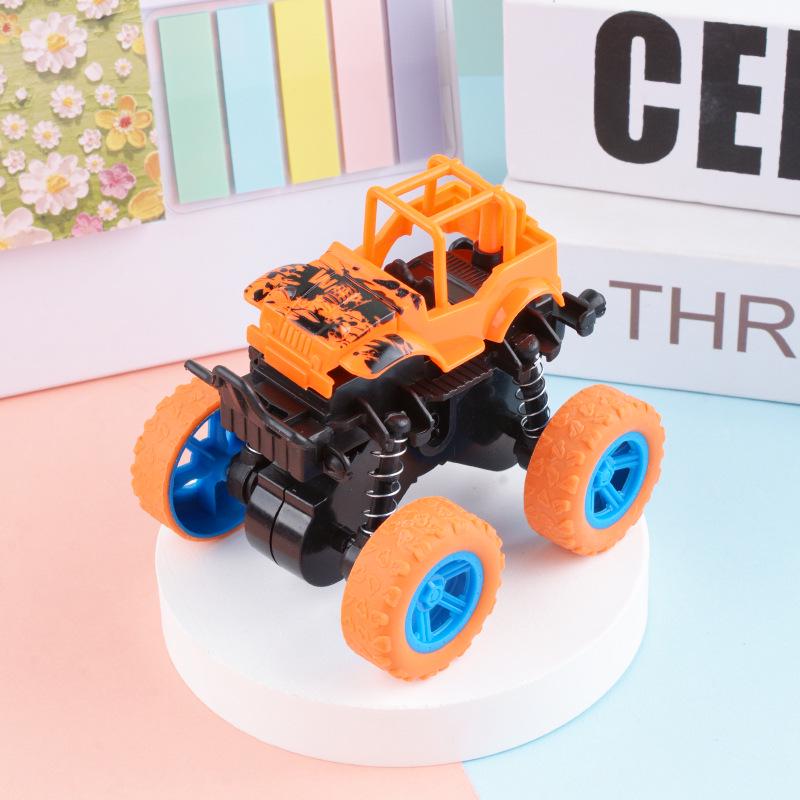 Children's Inertial Stunt Off-Road Toy Car - Drop-Resistant Model Vehicle