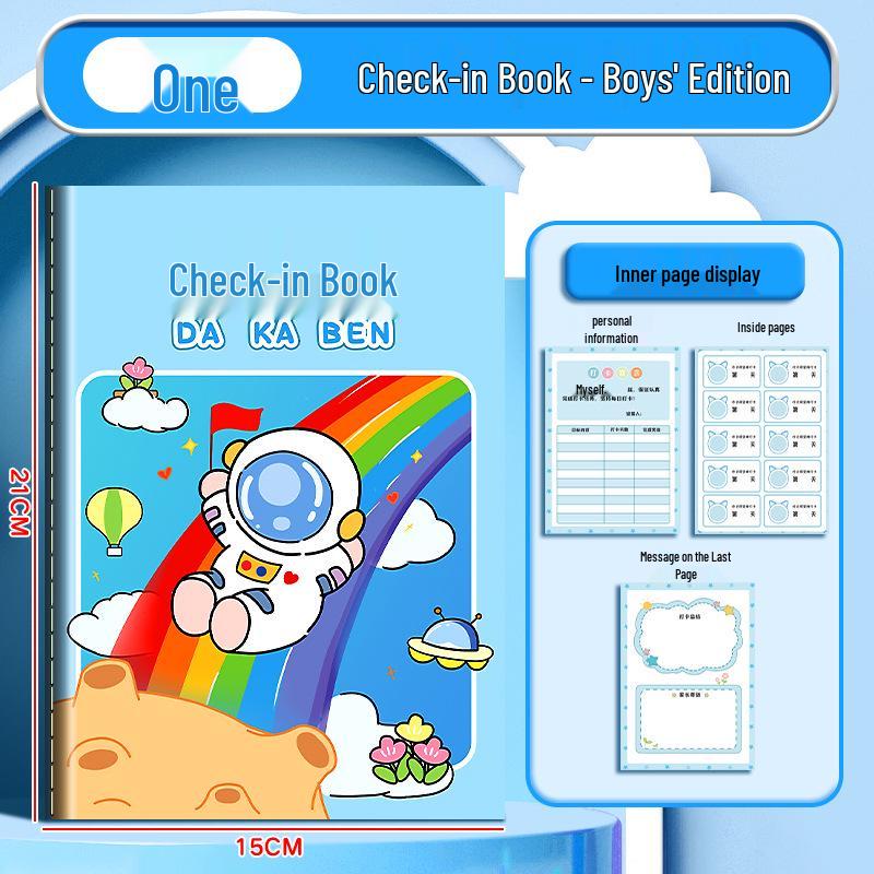Elementary Student Self-Discipline Planner: Habit Building, Homework Tracking, and Daily Schedule Notebook