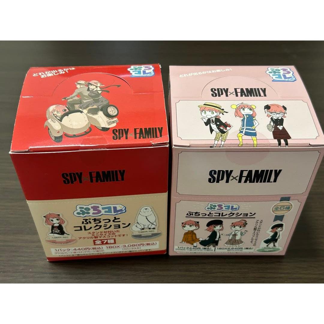 Used SPYFAMILY Acrylic Stand Petit Collection Total of 13 pieces with box