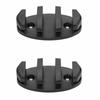 2pcs 87mm Size Zig Zag Anchor Cleat Durable Nylon Marine Fishing Boat Cleat Canoe Cleat  Canoe Use