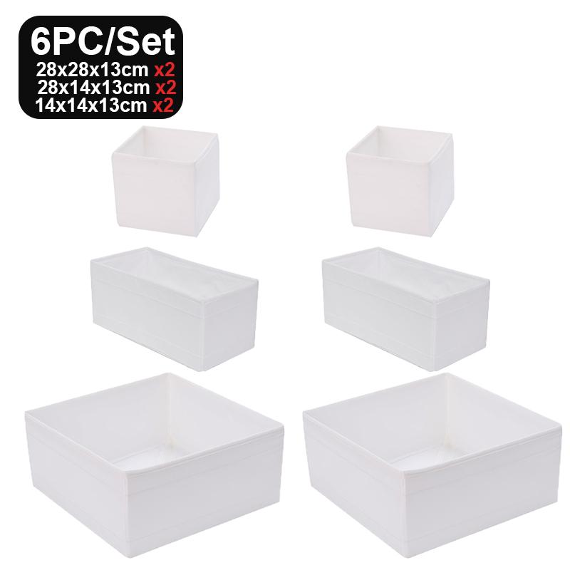 Compartiment organizator de haine Cutie de depozitare, pliabil, spălat, organizator de acasă pentru lenjerie intima, blugi, șosete, dulap, containere de depozitare