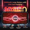 DOOGEE S118 Mobile Phones Android 14, 20GB RAM+512GB ROM Smartphone Helio G99, 10800mAh(33W Fast Charge) , 6.58” FHD+ 120Hz, 50MP+12MP Night Vision
