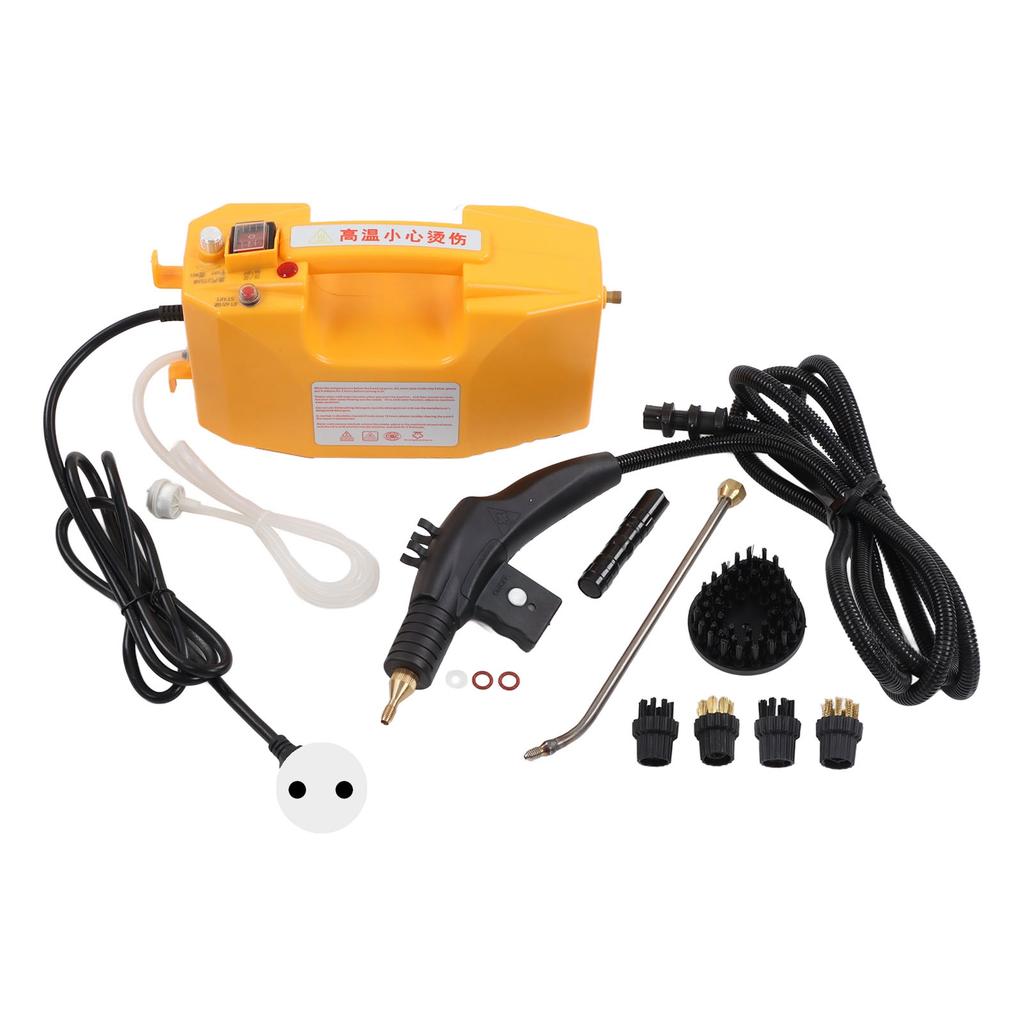 Steam Cleaner High Pressure Temperature Cleaning Machine Portable for Home Appliances 2600W EU Plug 220V