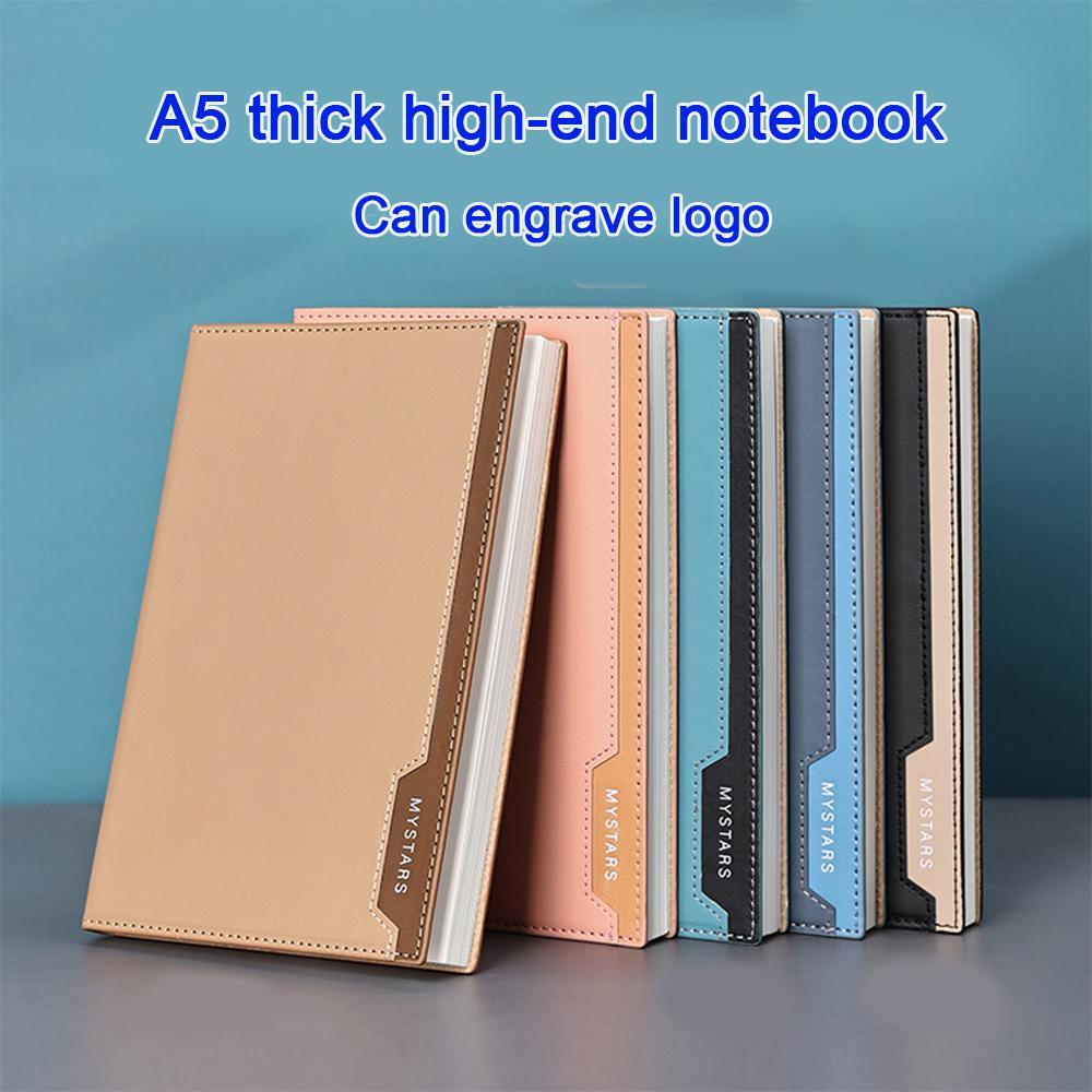 

(Бесплатная гравировка логотипа) Простая студенческая тетрадь А5, протоколы деловых встреч, кожаный блокнот, дневник, 128 листов, 256 страниц A5 розовый