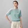 Komong Boka Women's 2025 A/W Short Sleeve Cashmere Knit Sweater
