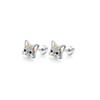 1-6 Pairs 20G Stainless Steel Flat Back Stud Earrings Hypoallergenic Jewelry for Women Cartilage Daith Piercing