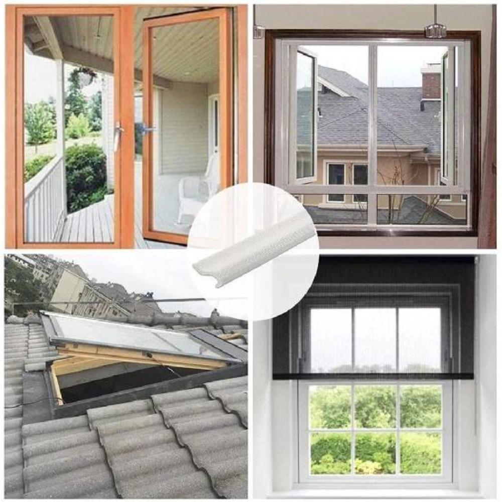 2-40 M Window Seal Strip Weather Stripping Acoustic Foam for Sliding Window Sealing Strip Waterproof Door Gap Filler Draft