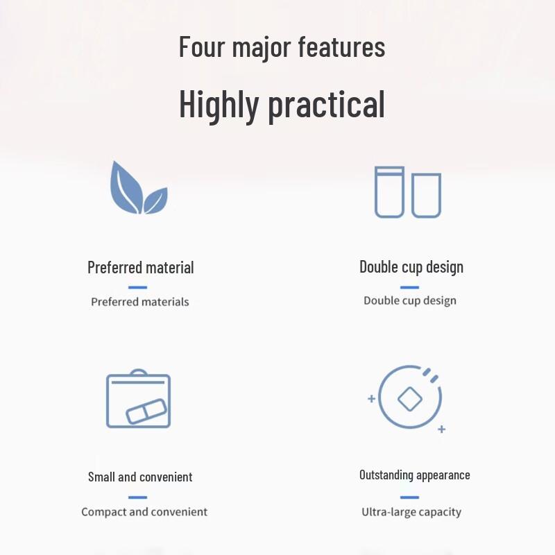 Portable Travel Wash Cup Set