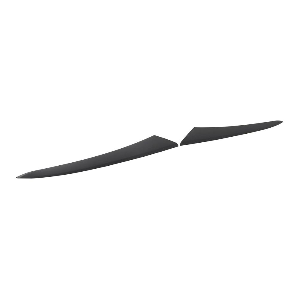 2Pcs Car Front Headlight Eyelid Molding Trim Strip For Honda Civic 4DR 2022 2023