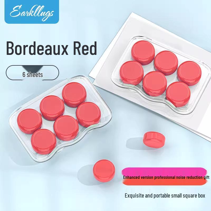 Soundproof Silicone Earplugs for Sleeping, Anti-Snoring, Noise Reduction, Swimming, and Studying.