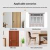 New 3 In 1 Heavy Duty Automatic Door Closer,Spring Hinges,90 Degree Positioning Door Stopper For Commercial/Residential Doors
