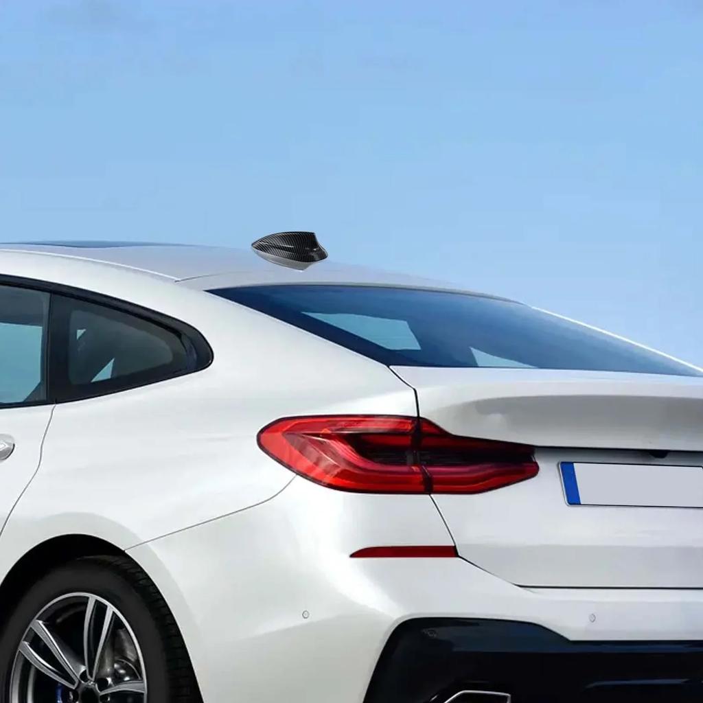 1*Carbon Fiber Antenna Cover For Shark- Fin Compatible With For BMW- 3 Series F30/F34/F35 2013-2019 Easy To Install