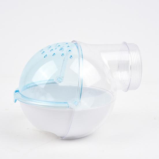 Yousheng Hamster Bathroom Spherical Shape Dust-proof Plastic Small Animal Bath Sand Room Pet Supplies