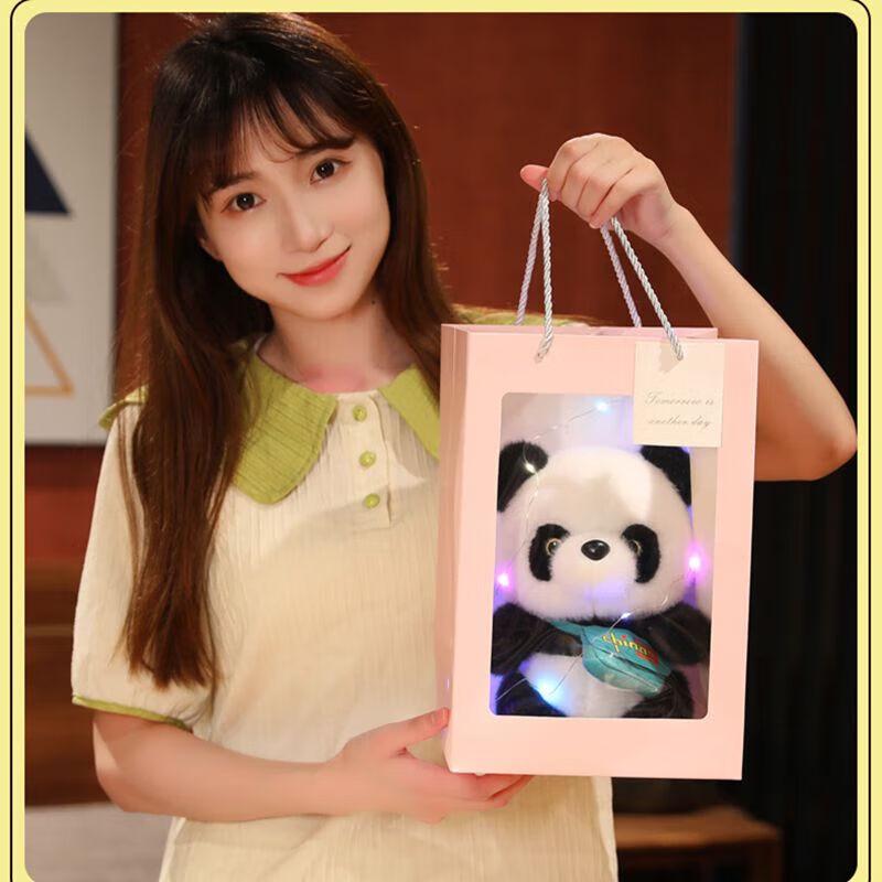Cute Giant Panda Backpack Plush Toy