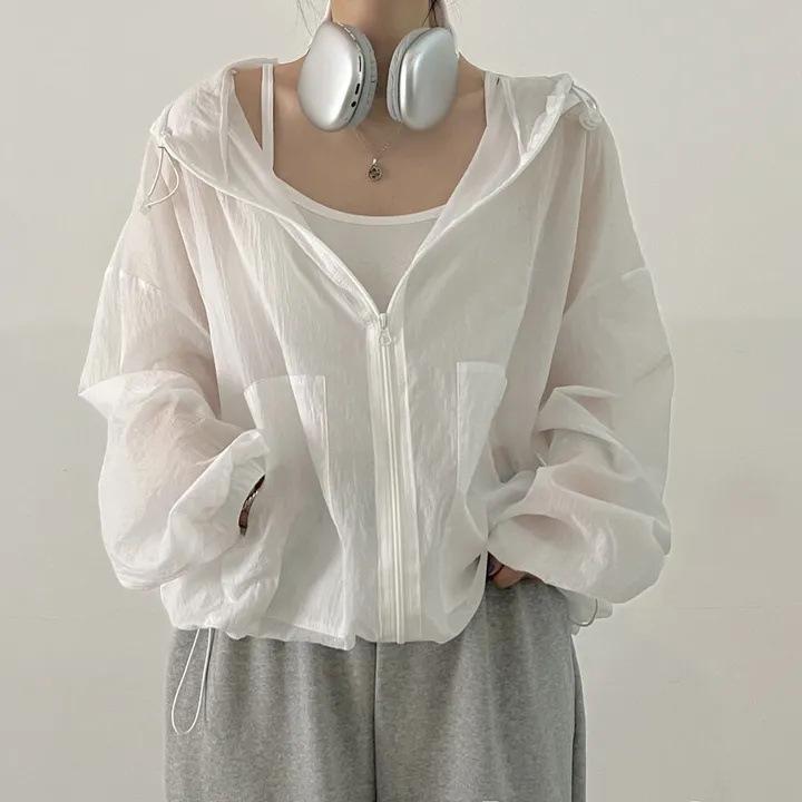 Autumn Loose Casual Short Cardigan Korean Chic Solid All Match Kpop Sweatshirts Zippers Long Sleeve Hoodies Women