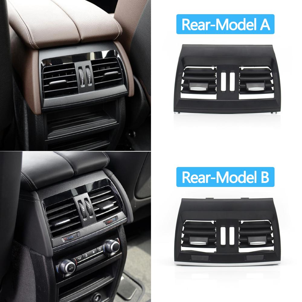 Car Central Left Right Rear Air Conditioning Middle AC Vent Grille Outlet Cover Panel For BMW X5 X6 F15 F16 F85 F86 2014-2018
