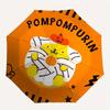 1pc Pompompurin Halloween Design Umbrella with Plastic Handle,Suitable for All Seasons Home Travel Outdoor UmbrellaSanlio324