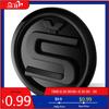 Car Sticker Badge For Skoda Hood Sticker 110mm Black S Logo Emblem For SKODA ENYAQ SUPERB OCTAVIA KAMIQ KODIAQ FABIA SCALA Skoda