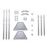 BANDAI SPIRITS HG Mobile Suit Gundam Witch of Mercury Weapon Display Base 1/144 Scale Color-Coded Plastic Model