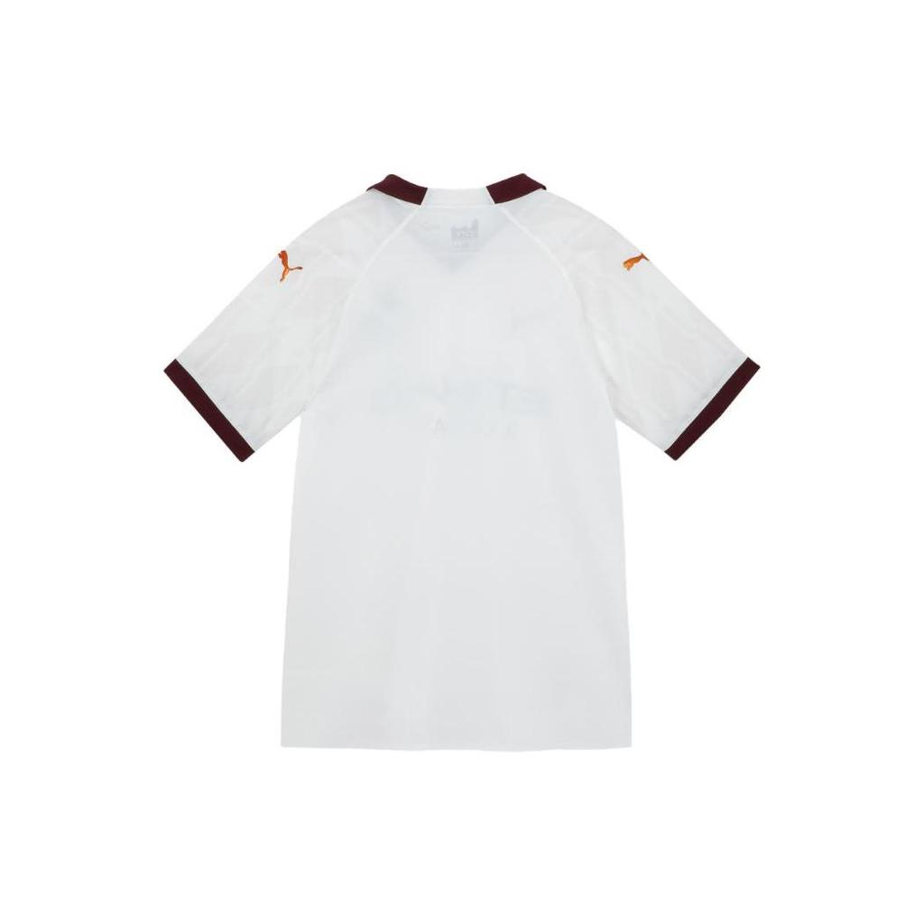 Puma Bmw M Motorsport Logo Print Pullover Short Sleeve T-Shirt Men T-Shirts White Purple 770448