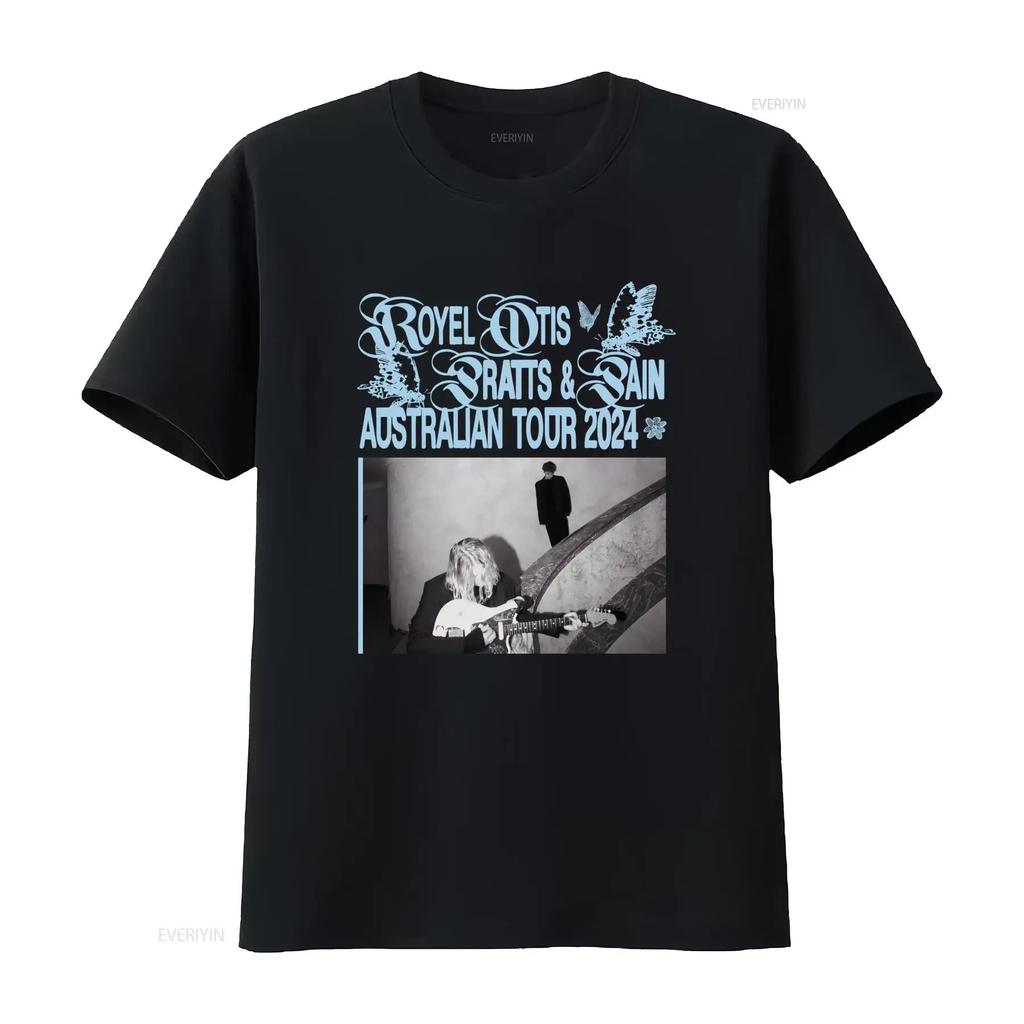 Royel Otis Band Pratts And Pain Australische Tour 2024 T-Shirt Erhältlich in allen Größen von S bis 5XL vintage gewaschen Unisex - Herren...