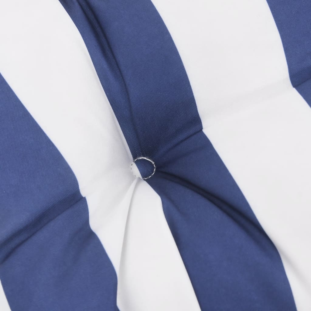Palette Cushions 2 Pcs Blue & White Striped Oxford Fabric