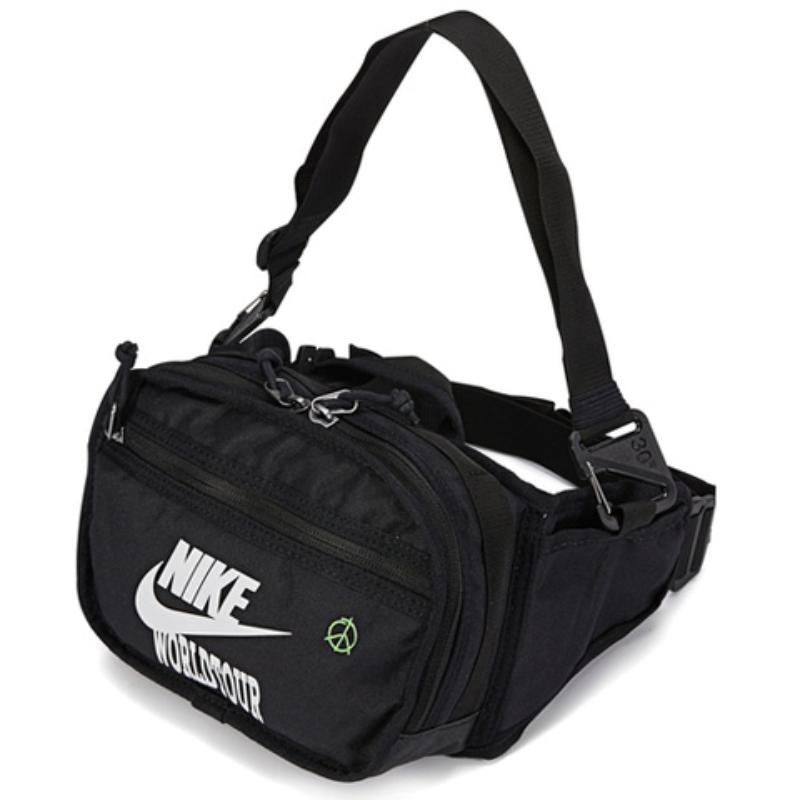 

Nike Тканевые Сумки Сумка на Плечо Сумка Кроссбоди Обычная Мужская Черная Повседневная DH3079-010 чёрный
