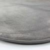 Extra-soft Flower-shaped Rug Grey 90x90