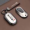 Alloy Style Fashion Car Key Case Cover Shell Fob For Mercedes Benz 2023/24 C/SClass W223 W206 S350L S400L S450L S500L Protector ZS4