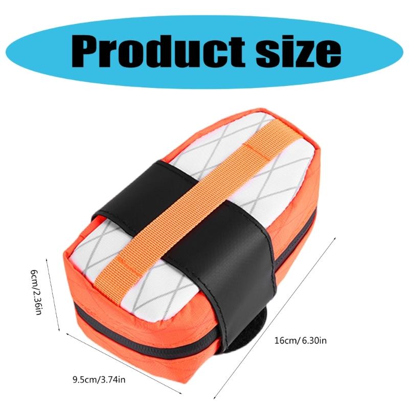 Durability Cycling Seats Pouches Weatherproofed Luggage Bicycles Rear Seats Bag for Long Distances Cyclists