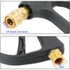Replacement Pressure Washer Gun High Pressure Water Spray Gun Pistol 150bar 2200psi with 1/4" Quick Spray Nozzles Tips