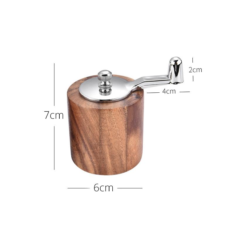 

Мельницы для соли и перца, мельнички для перца из цельного дерева с регулируемой степенью помола с керамическим ротором, кухонные принадлежности для приготовления пищи светло-зеленый