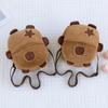 Star Five Pointed Capybara Plush Bag Cartoon Single Shoulder Crossbody Bags