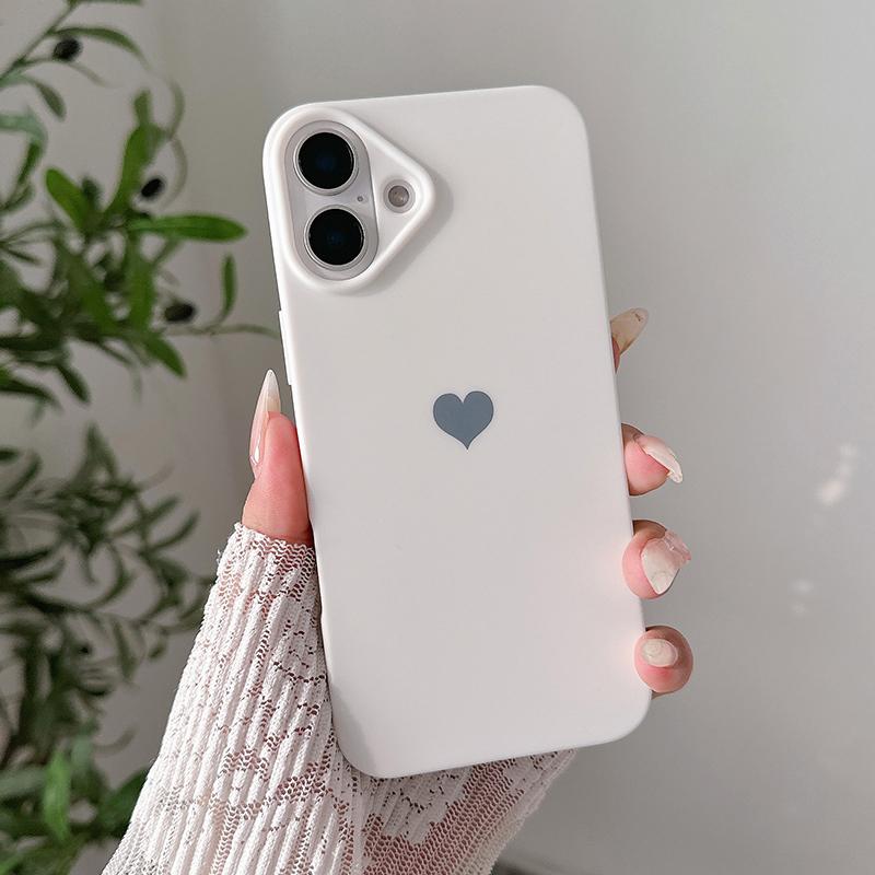 Love Candy Color Silicone Soft Case For iPhone 16 15 14 Plus 13 12 Mini 11 Pro Max Ultra Thin Matte TPU Back Cover Shell Caso