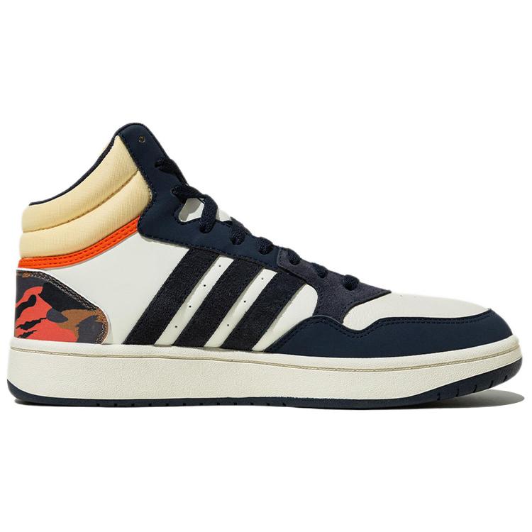 adidas Hoops 3.0 Mid 'Black Ivory Camo' HP6911